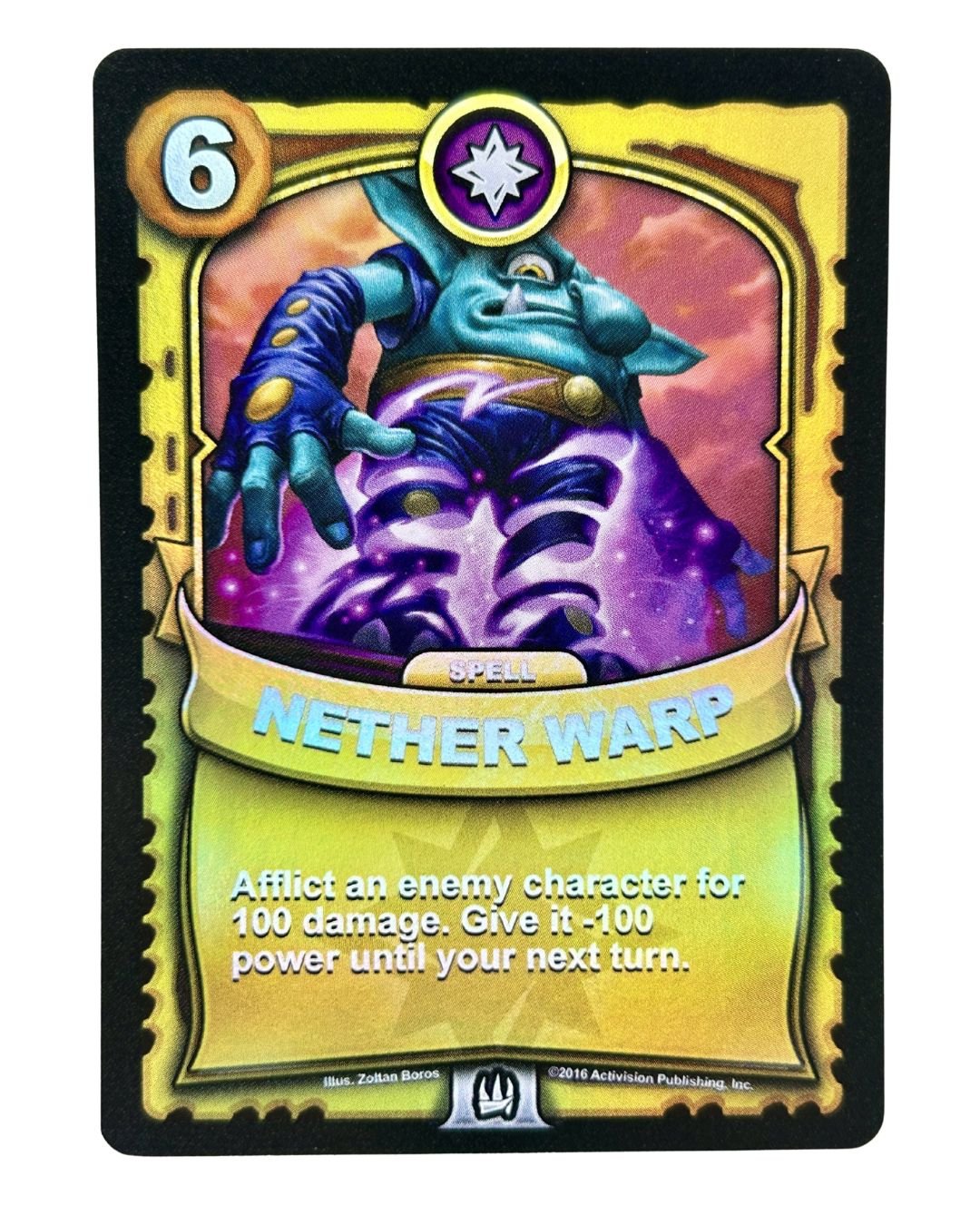 Nether Warp (Battlecast) (Gold Foil) - Nick Nack's Full Frontal Attack