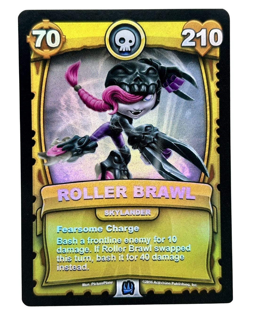 Roller Brawl (Battlecast) (Gold Foil) - Nick Nack's Full Frontal Attack