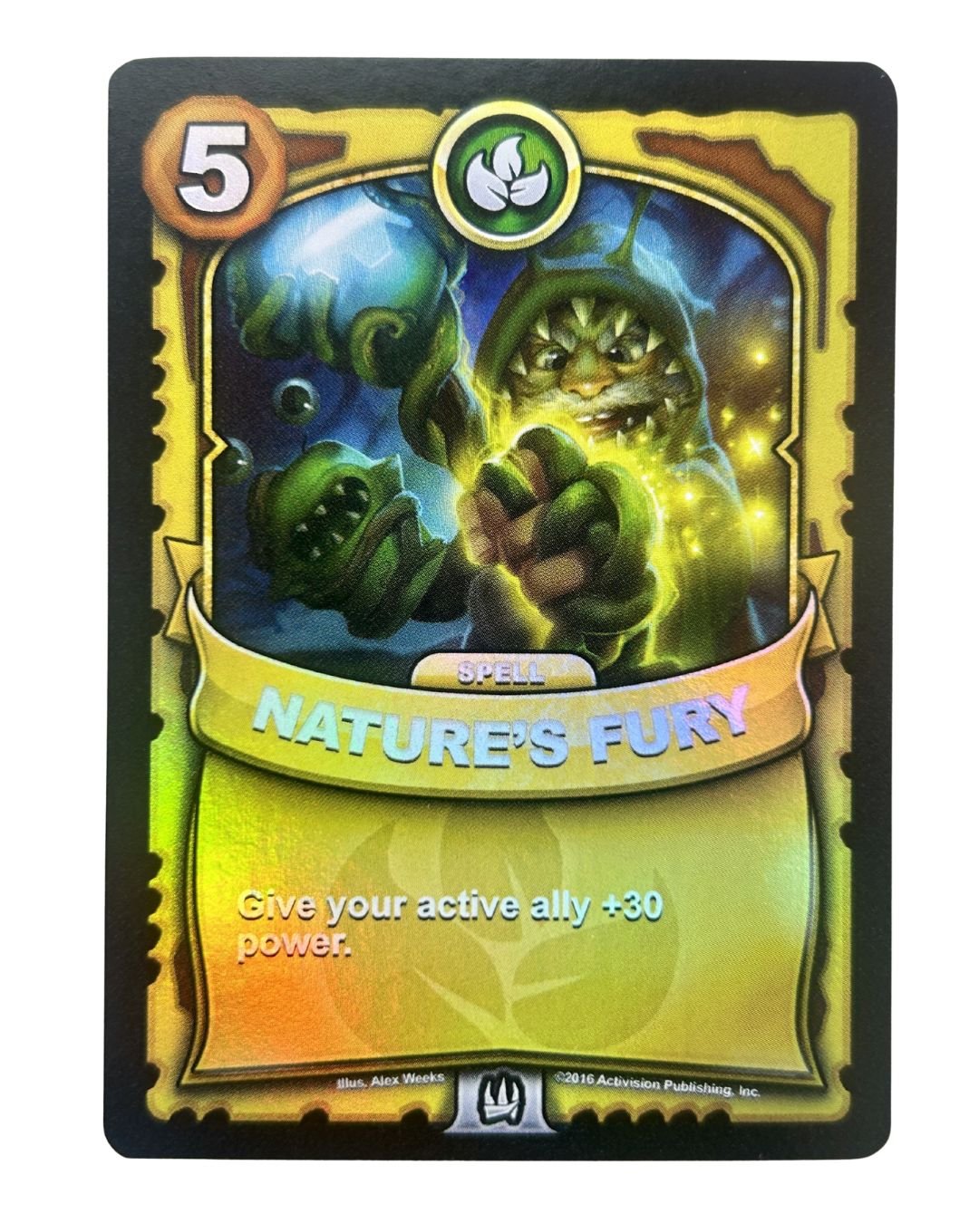 Nature's Fury (Battlecast) (Gold Foil) - Nick Nack's Full Frontal Attack