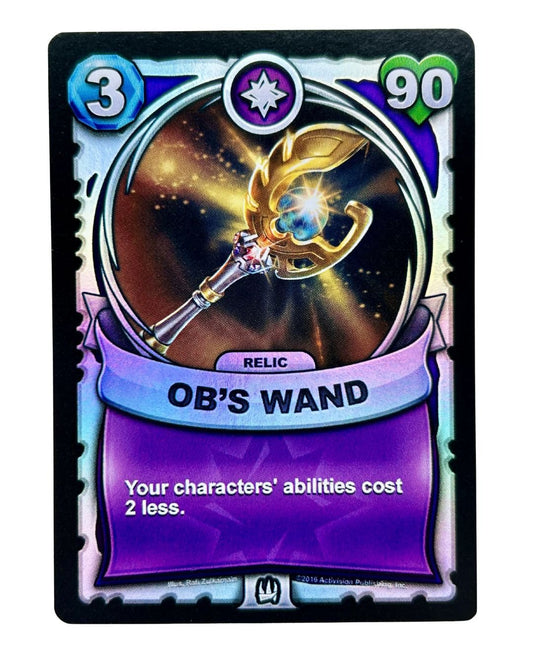 Ob's Wand (Battlecast) (Silver Foil) - Nick Nack's Full Frontal Attack