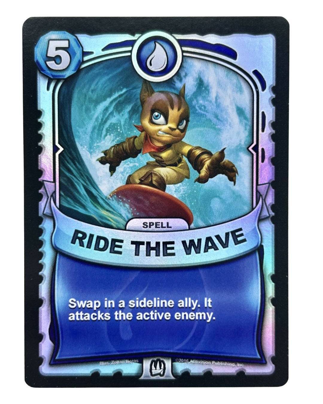 Ride the Wave (Battlecast) (Silver Foil) - Nick Nack's Full Frontal Attack