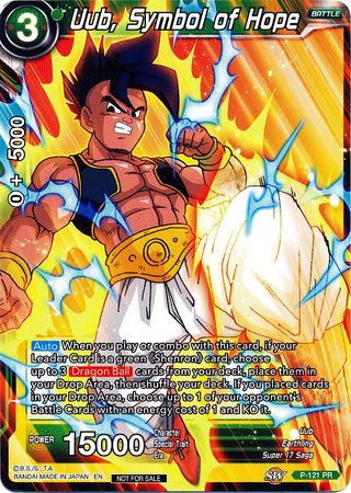 Uub, symbole d'espoir (Power Booster) (P-121) [Cartes de promotion] 