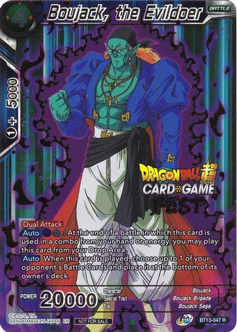 Boujack, the Evildoer (Card Game Fest 2022) (BT13-047) [Tournament Promotion Cards]