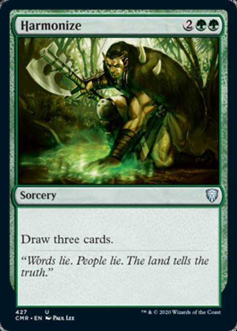 Harmonize (Commander 2020 Commander Legends) Near Mint - Nick Nack's Full Frontal Attack