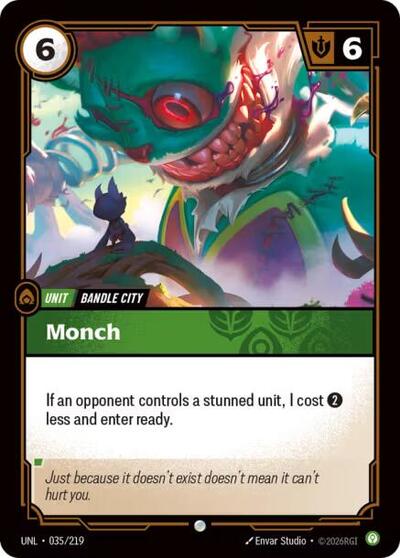 Monch (Unleashed) Near Mint