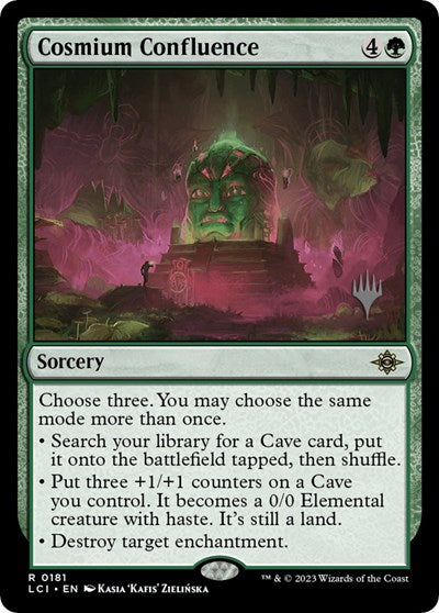 Cosmium Confluence (Promo Pack: The Lost Caverns of Ixalan) Near Mint Foil