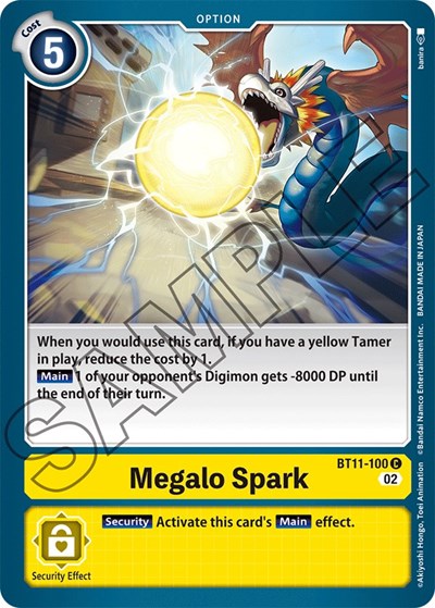 Megalo Spark (Dimensional Phase) Near Mint