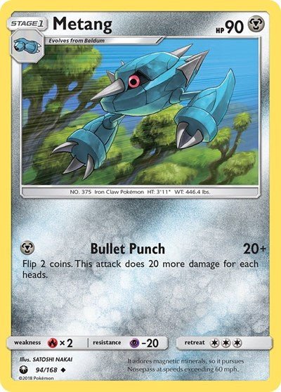 Metang (SM - Celestial Storm) Near Mint - Nick Nack's Full Frontal Attack