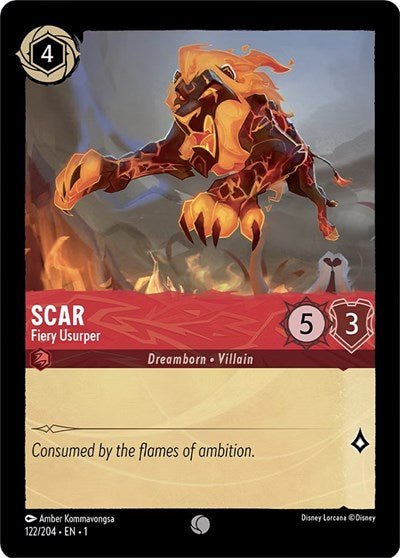 Scar - Fiery Usurper (The First Chapter) Near Mint - Nick Nack's Full Frontal Attack