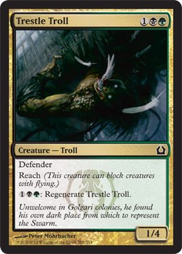 Trestle Troll (Return to Ravnica) Near Mint - Nick Nack's Full Frontal Attack