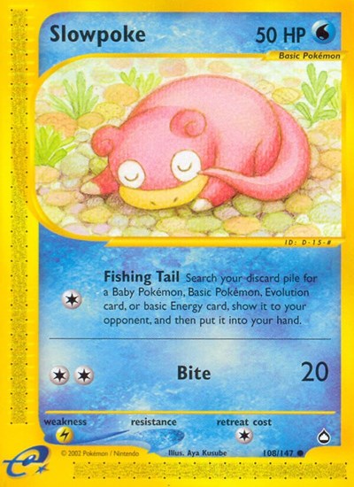 Slowpoke (Aquapolis) Light Play