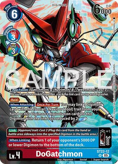 DoGatchmon (Starter Deck 22: Amethyst Mandala Advanced Deck Set) Near Mint Foil - Nick Nack's Full Frontal Attack