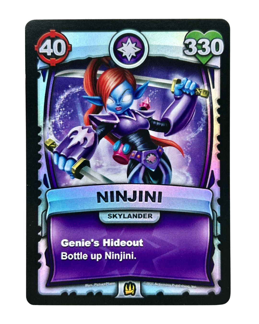 Ninjini (Battlecast) (Silver Foil) - Nick Nack's Full Frontal Attack