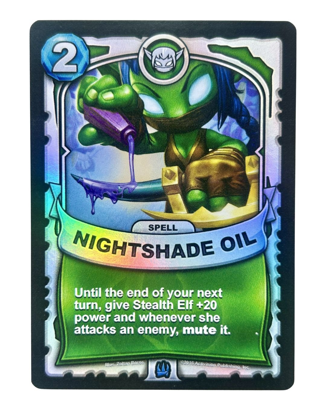 Nightshade Oil (Battlecast) (Silver Foil) - Nick Nack's Full Frontal Attack