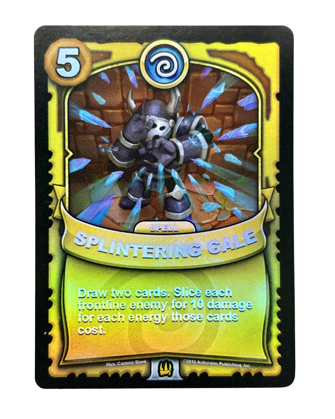 Splintering Gale (Battlecast) (Gold Foil) - Nick Nack's Full Frontal Attack