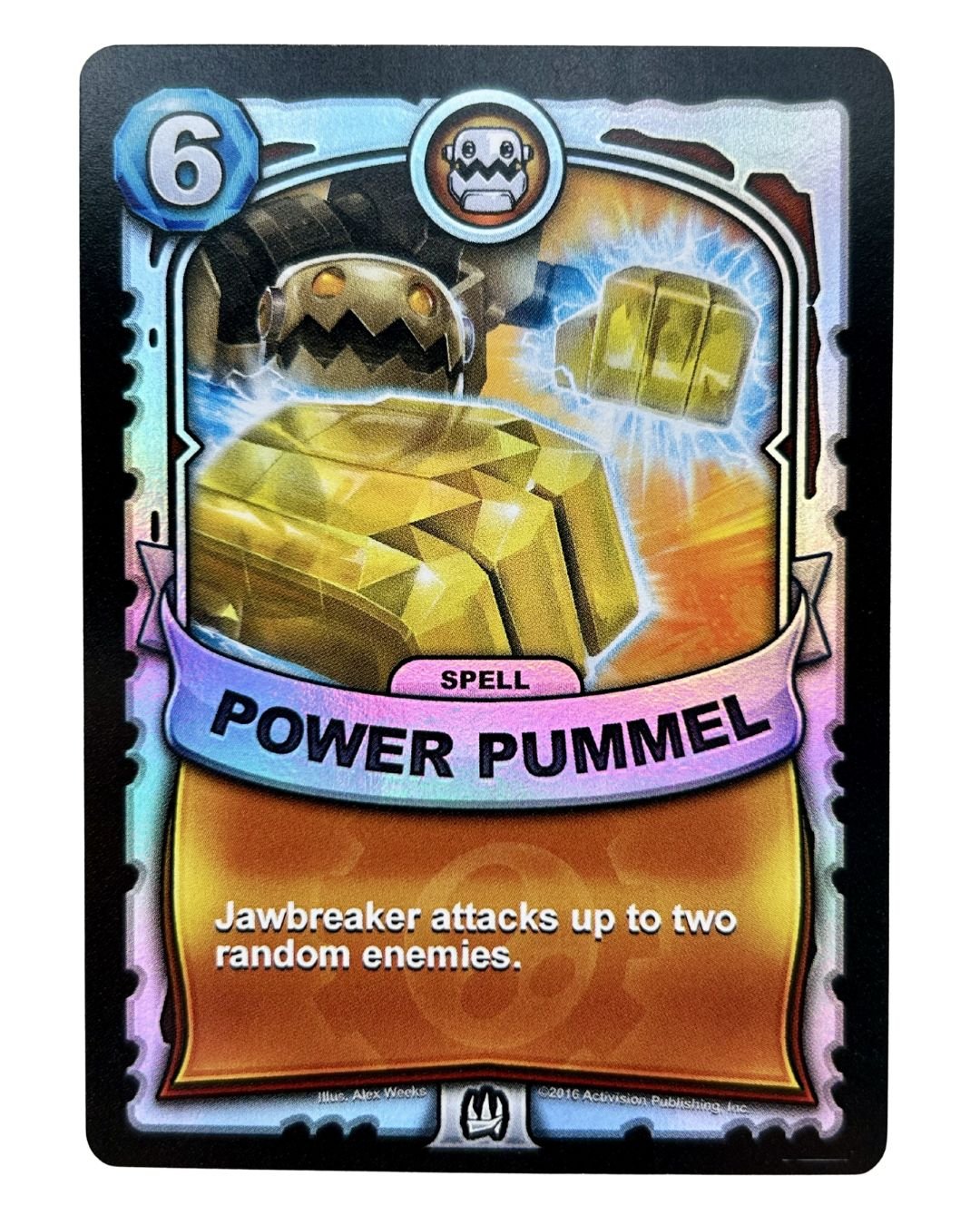 Power Pummel (Battlecast) (Silver Foil) - Nick Nack's Full Frontal Attack