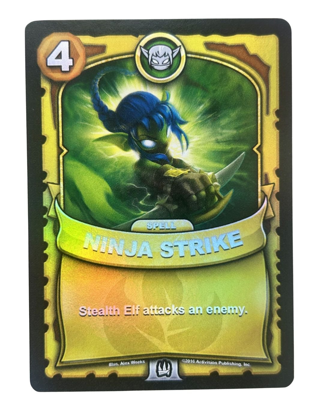 Ninja Strike (Battlecast) (Gold Foil) - Nick Nack's Full Frontal Attack