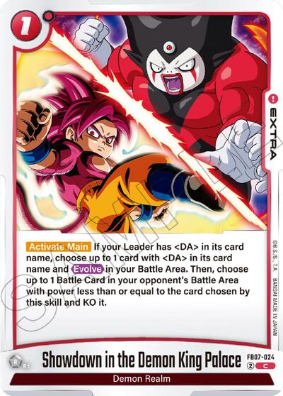 Showdown in the Demon King Palace (Wish For Shenron) Near Mint - Nick Nack's Full Frontal Attack
