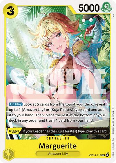 Marguerite (The Azure Sea's Seven) Near Mint - Nick Nack's Full Frontal Attack