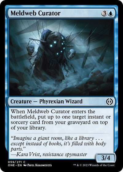 Meldweb Curator (Phyrexia: All Will Be One) Near Mint - Nick Nack's Full Frontal Attack