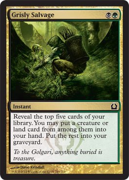 Grisly Salvage (Return to Ravnica) Near Mint - Nick Nack's Full Frontal Attack