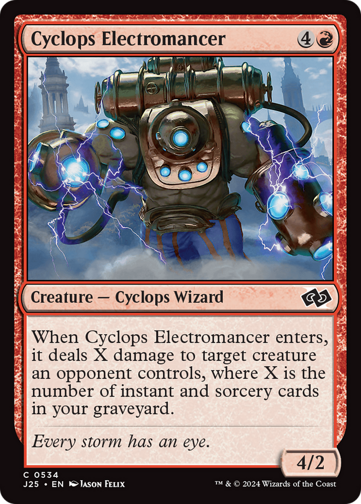 Cyclops Electromancer [Foundations Jumpstart]