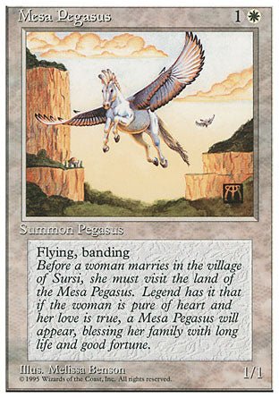 Mesa Pegasus (4th Edition) Light Play - Nick Nack's Full Frontal Attack