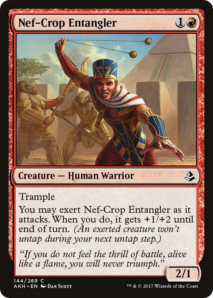 Nef-Crop Entangler