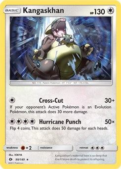 Kangaskhan - 99/149 (SM Base Set)
