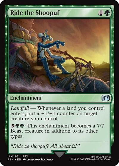 Ride the Shoopuf (Universes Beyond: FINAL FANTASY) Near Mint - Nick Nack's Full Frontal Attack