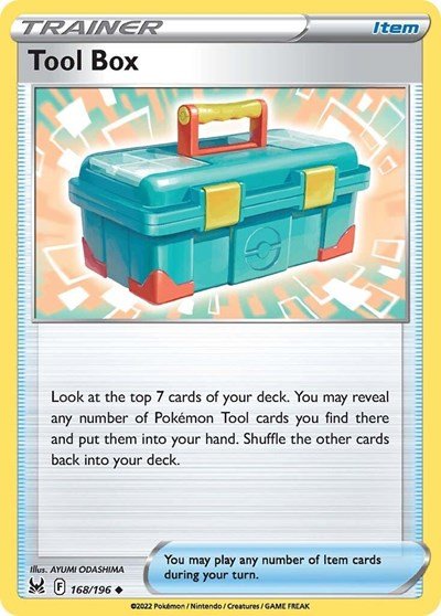 Tool Box (SWSH11: Lost Origin) Near Mint - Nick Nack's Full Frontal Attack