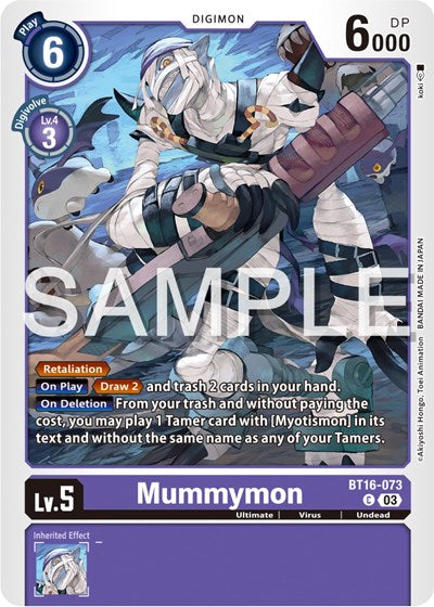 Mummymon (Beginning Observer) Near Mint