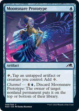 Moonsnare Prototype (Kamigawa: Neon Dynasty) Near Mint - Nick Nack's Full Frontal Attack