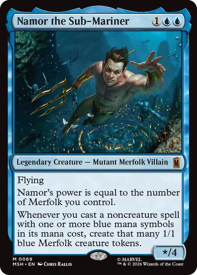 Namor the Sub-Mariner (Marvel Super Heroes) Near Mint - Nick Nack's Full Frontal Attack
