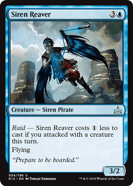 Siren Reaver (Rivals of Ixalan) Near Mint - Nick Nack's Full Frontal Attack