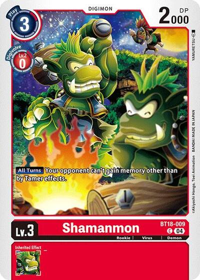 Shamanmon (Release Special Booster 2.0) Damaged / Poor