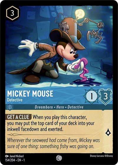 Mickey Mouse - Detective (The First Chapter) Near Mint - Nick Nack's Full Frontal Attack