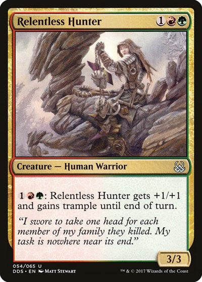Relentless Hunter (Duel Decks: Mind vs Might) Near Mint