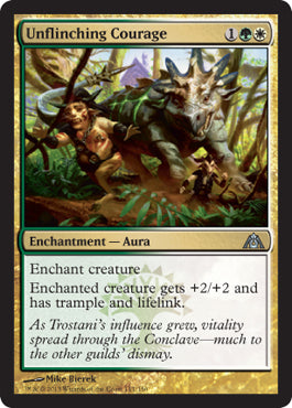 Unflinching Courage (Dragon's Maze) Near Mint