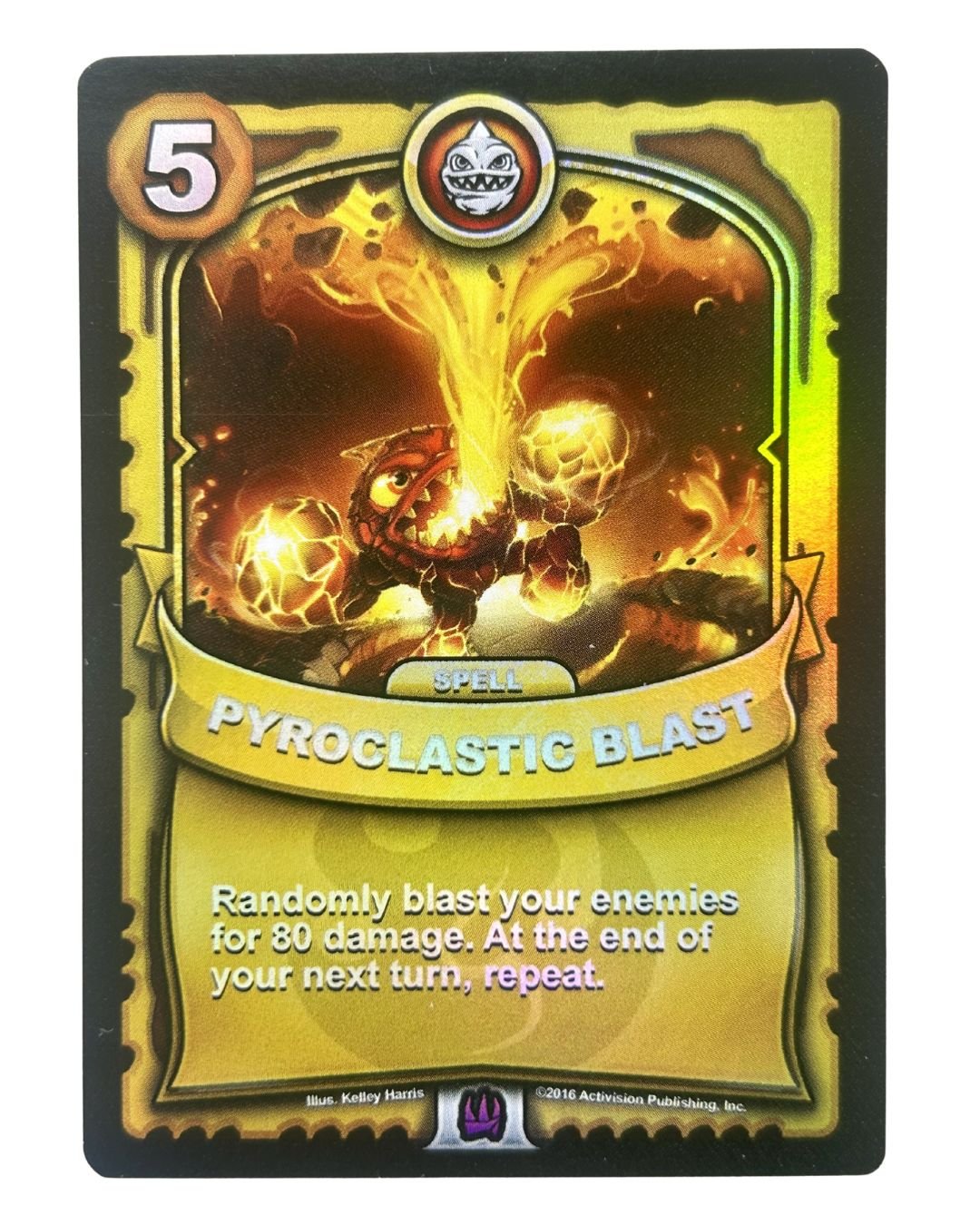 Pyroclastic Blast (Battlecast) (Gold Foil) - Nick Nack's Full Frontal Attack