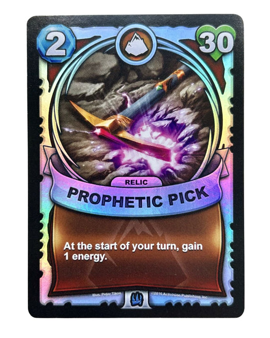 Prophetic Pick (Battlecast) (Silver Foil) - Nick Nack's Full Frontal Attack