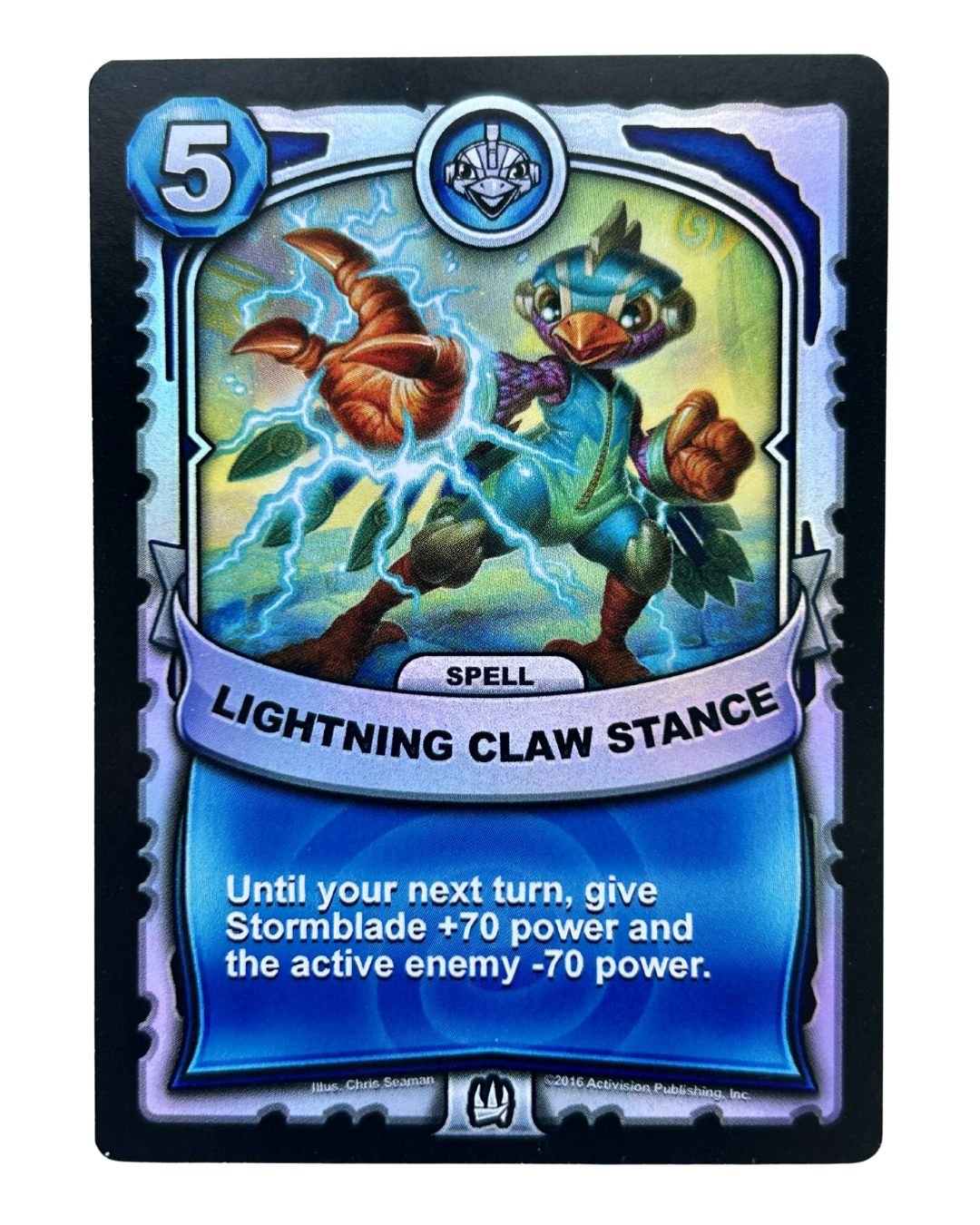 Lightning Claw Stance (Battlecast) (Silver Foil) - Nick Nack's Full Frontal Attack
