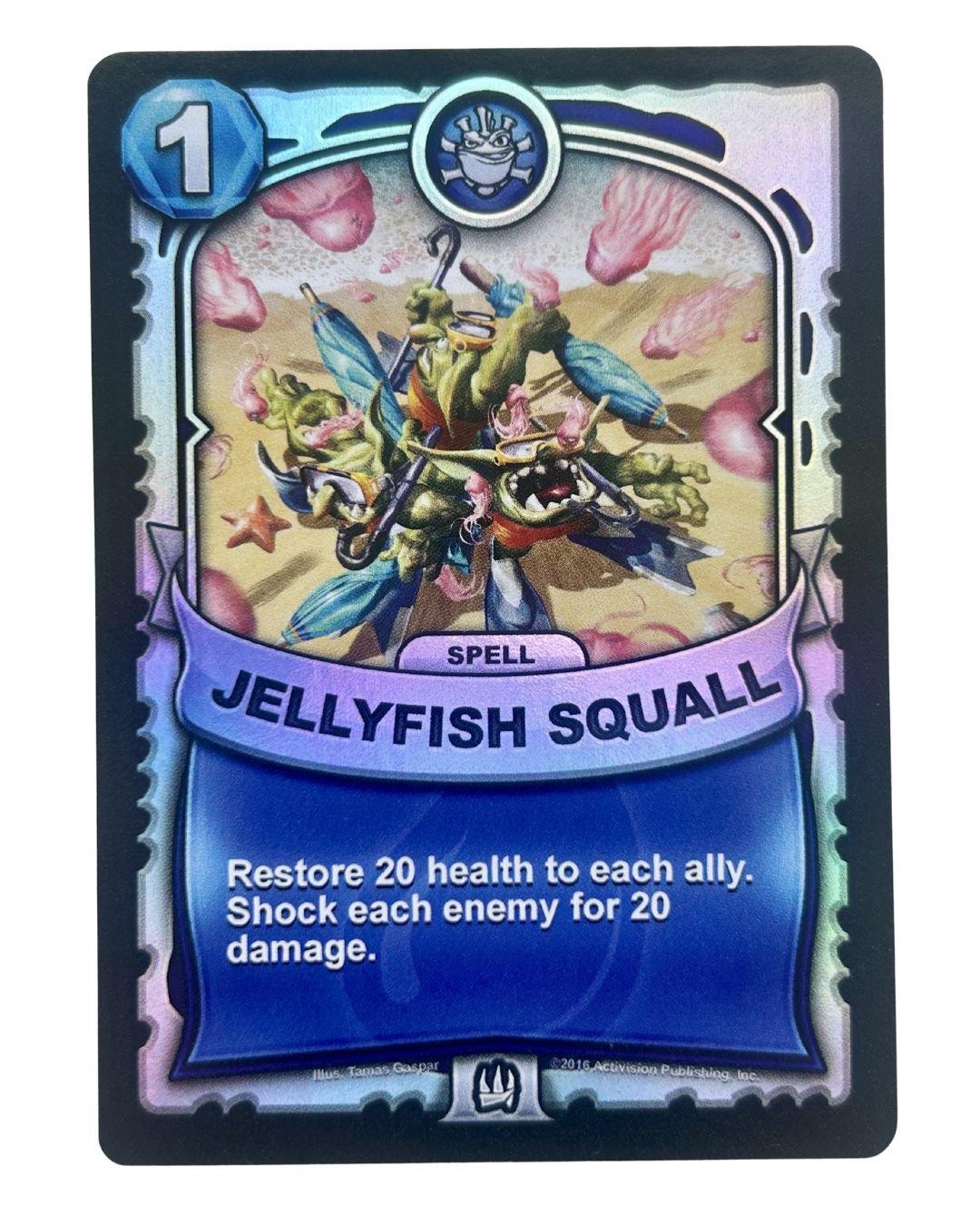 Jellyfish Squall (Battlecast) (Silver Foil) - Nick Nack's Full Frontal Attack