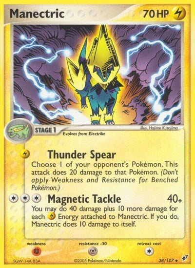Manectric (Deoxys) Light Play - Nick Nack's Full Frontal Attack