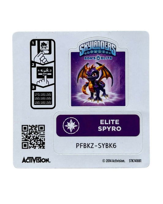 Spyro (Eon's Elite) (Sticker Sheet) - Nick Nack's Full Frontal Attack