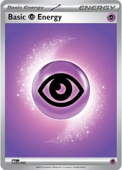 Basic Psychic Energy - 005 (MEE: Mega Evolution Energies) Near Mint