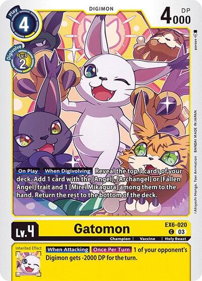 Gatomon (Infernal Ascension) Near Mint - Nick Nack's Full Frontal Attack