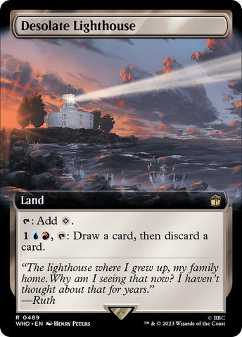 Desolate Lighthouse (Extended Art) [Doctor Who]