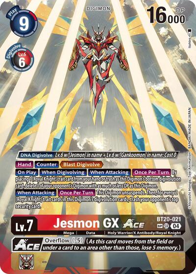Jesmon GX ACE (Textured) (Release Special Booster 2.5) Medium Play Foil