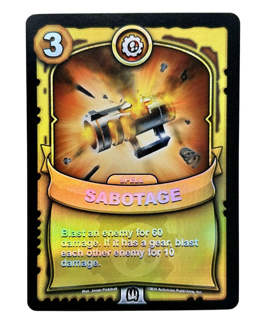 Sabotage (Battlecast) (Gold Foil) - Nick Nack's Full Frontal Attack